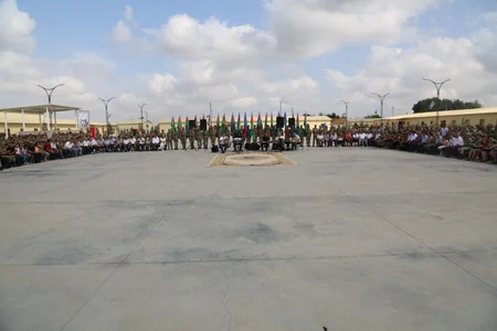 Zakir Həsənov cəbhə bölgəsində “Açıq qapı” günündə iştirak edib