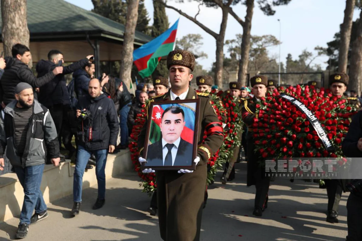 Şəhid Orxan Əsgərov İkinci Şəhidlər xiyabanında dəfn edilib - YENİLƏNİB-5