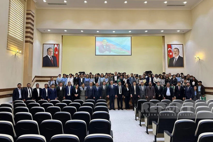 Biləsuvarda Heydər Əliyevin 100 illik yubileyinə həsr olunmuş bilik yarışması keçirilib