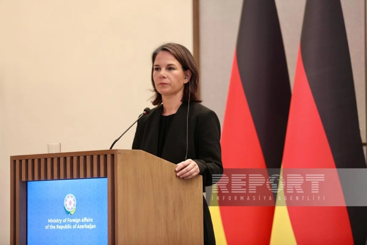 Анналена Бербок выступила в Баку с ложным заявлением