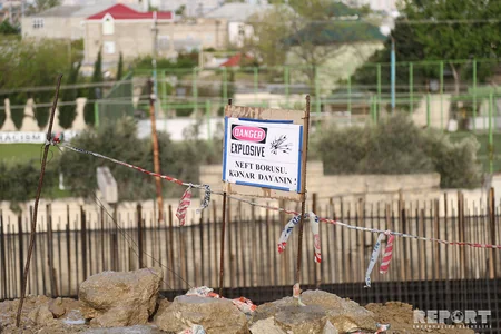 Bakıda yeni tikilən binada baş verən yanğın söndürülüb - FOTO - YENİLƏNİB