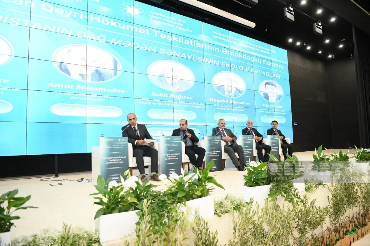 Azerbaijani NGOs discuss environmental consequences of Armenian mining industry