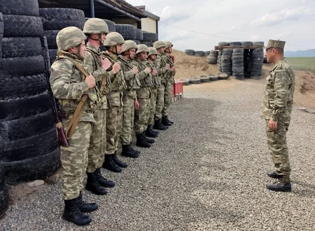 Readiness of Azerbaijani Army officers in Organization of Educational Work and Psychologist specialties checked