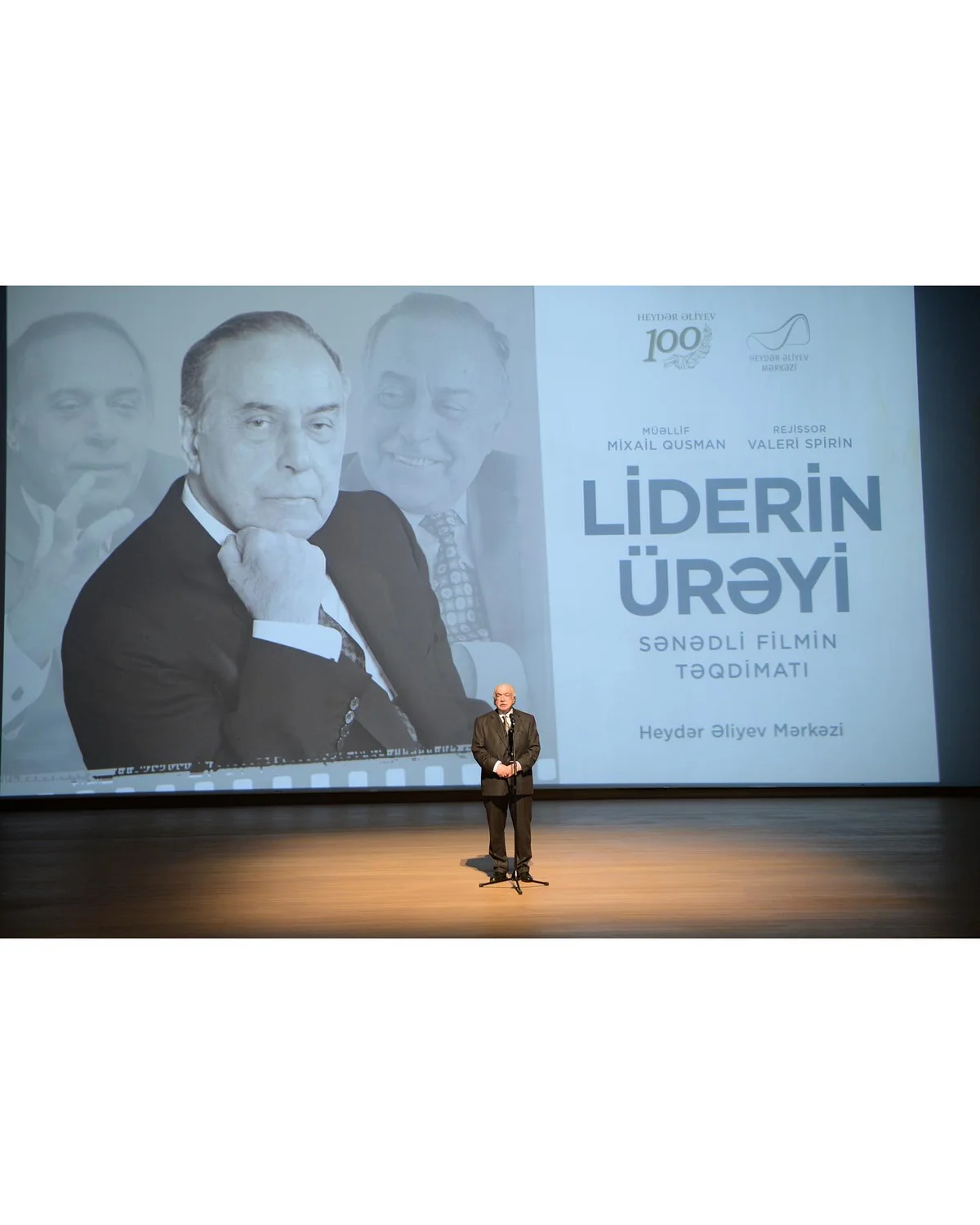 Heydər Əliyev Mərkəzində “Liderin ürəyi” sənədli filmi təqdim olunub