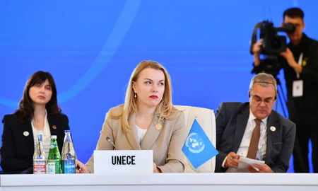 President of Azerbaijan Ilham Aliyev attends SPECA Summit - UPDATED