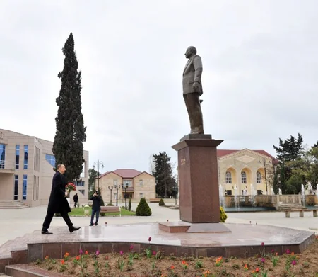 ​Prezident İlham Əliyev Astara rayonunda səfərdədir