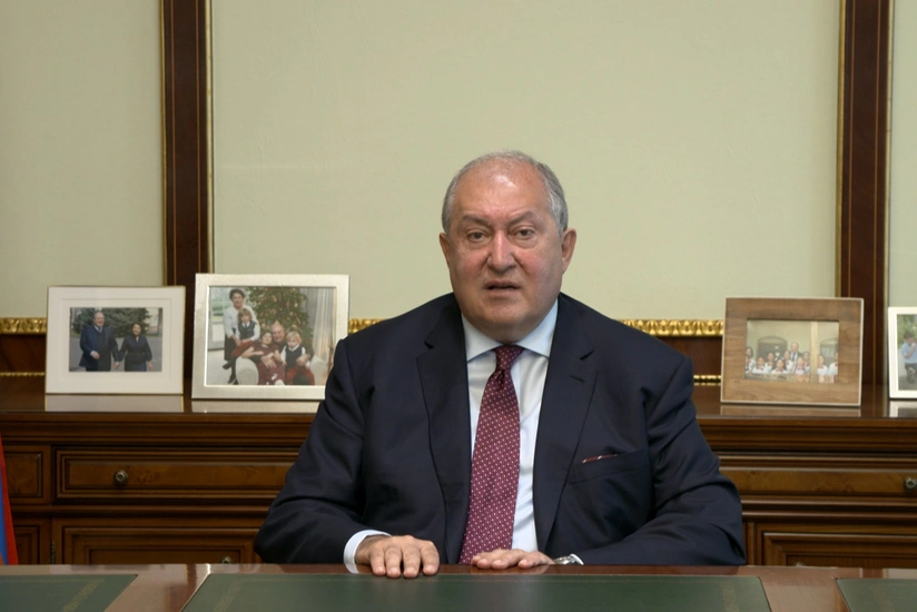 Ermənistan prezidenti Brüsselə gedib
