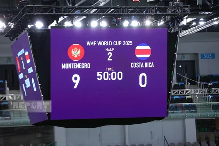 Montenegro crushes Costa Rica at WMF World Cup in Baku