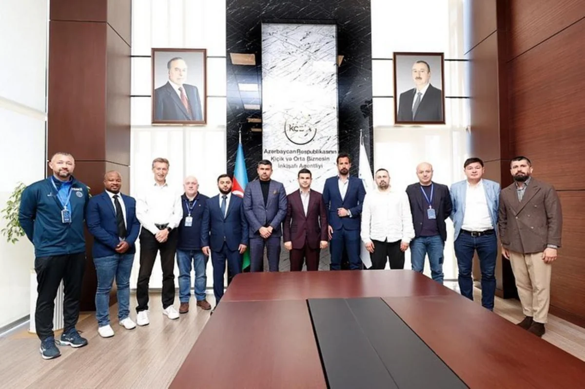AMF-nin fəxri prezidenti federasiya rəhbərləri ilə görüşüb