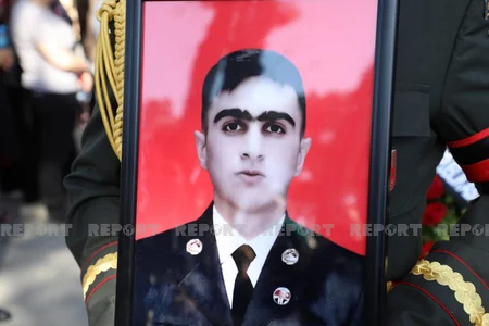 Şəhid Nicat Qarazadə 2-ci Fəxri xiyabanda dəfn olunub