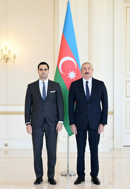 Ilham Aliyev receives credentials of Slovakia's newly appointed ambassador to Azerbaijan
