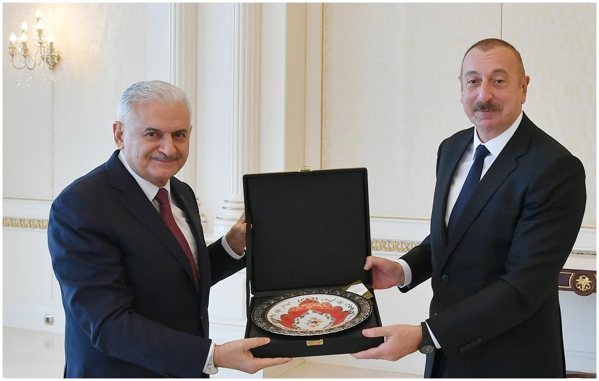 İlham Əliyev Binəli Yıldırımı qəbul edib