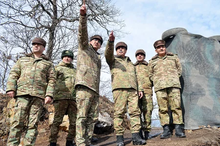 Service and combat activities of units in liberated territories inspected