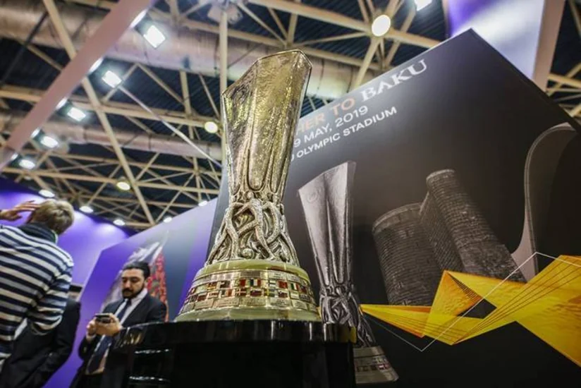 Qazaxıstanda UEFA Avropa Liqasının Bakıda keçiriləcək final oyununun təbliğatı aparılır