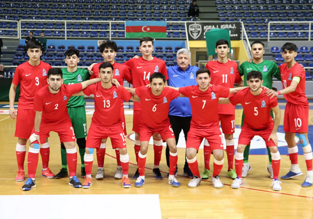 Azərbaycan futzalçıları AÇ-nin əsas seçmə mərhələsində növbəti oyununu keçirib