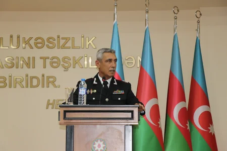 Hərbi Prokurorluq DTX ilə birgə Ulu Öndərin 100 illik yubileyi münasibətilə tədbir keçirib