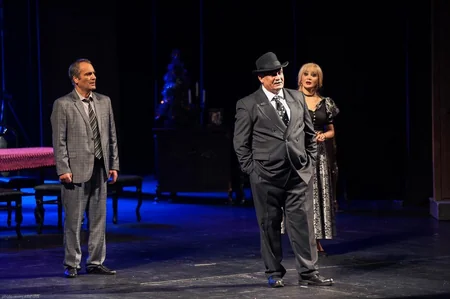 “Cəhənnəm sakinləri” tamaşası Şamaxıda nümayiş etdirilib