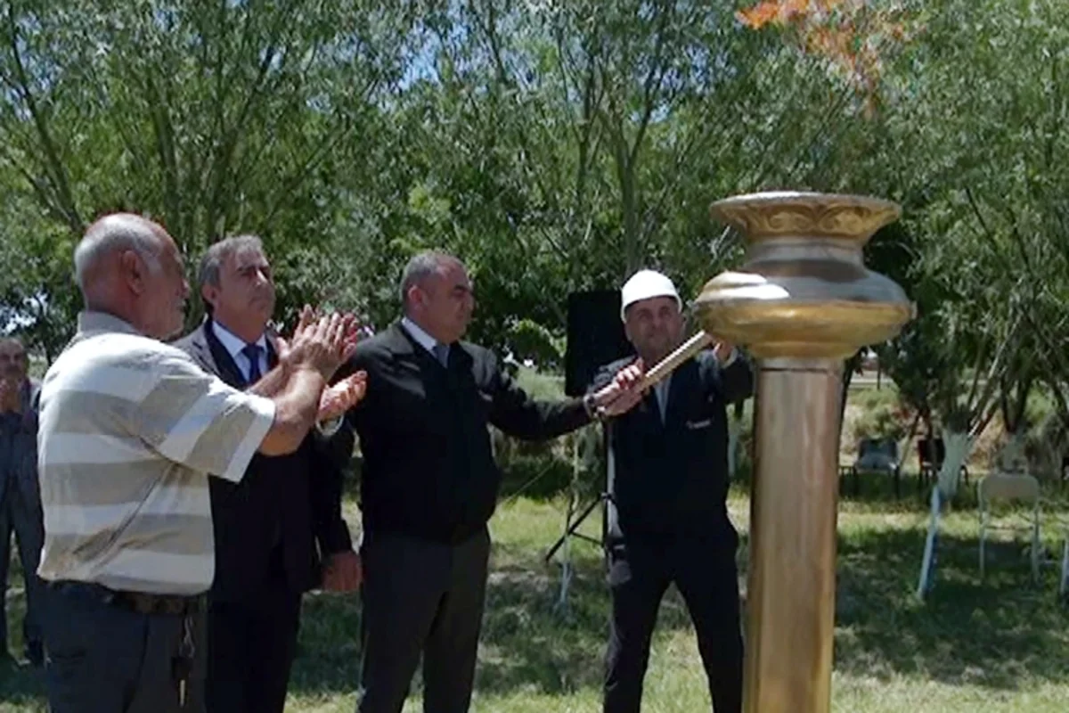 Azərbaycanda daha 2 kəndə təbii qaz verilib