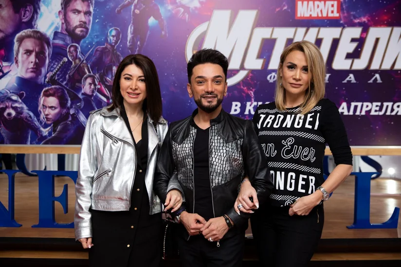 В Cinema Plus прошёл звёздный показ долгожданного фильма Мстители: Финал