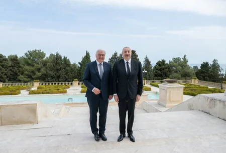 Azərbaycan və Almaniya prezidentləri mətbuata bəyanatlarla çıxış ediblər - YENİLƏNİB-2