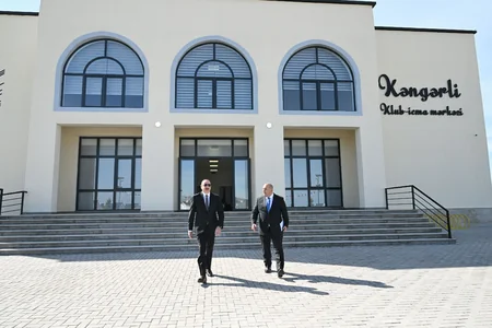 Prezident Ağdamın Kəngərli kəndinin birinci mərhələsinin açılışında iştirak edib - YENİLƏNİB