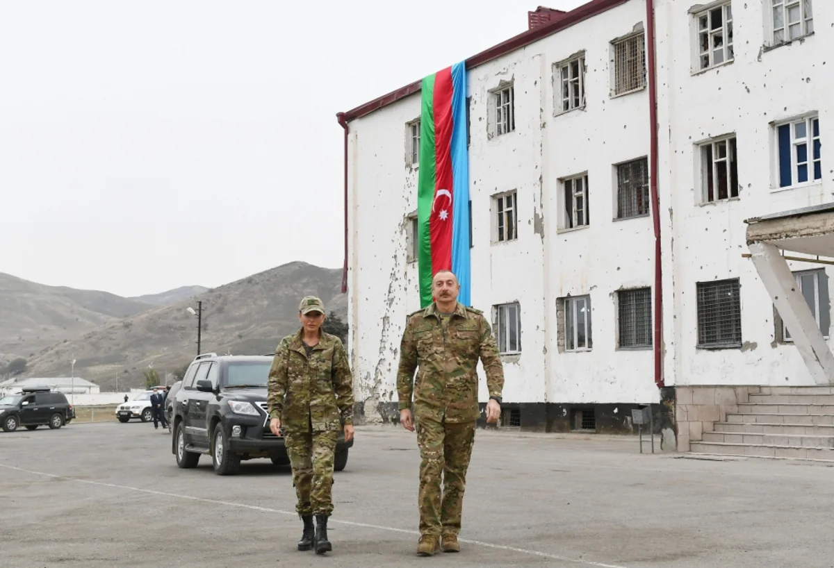 İlham Əliyev və Mehriban Əliyeva işğaldan azad edilmiş Füzuli və Cəbrayılda olublar