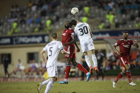 Самые запоминающиеся моменты матча Карабах - Абердин