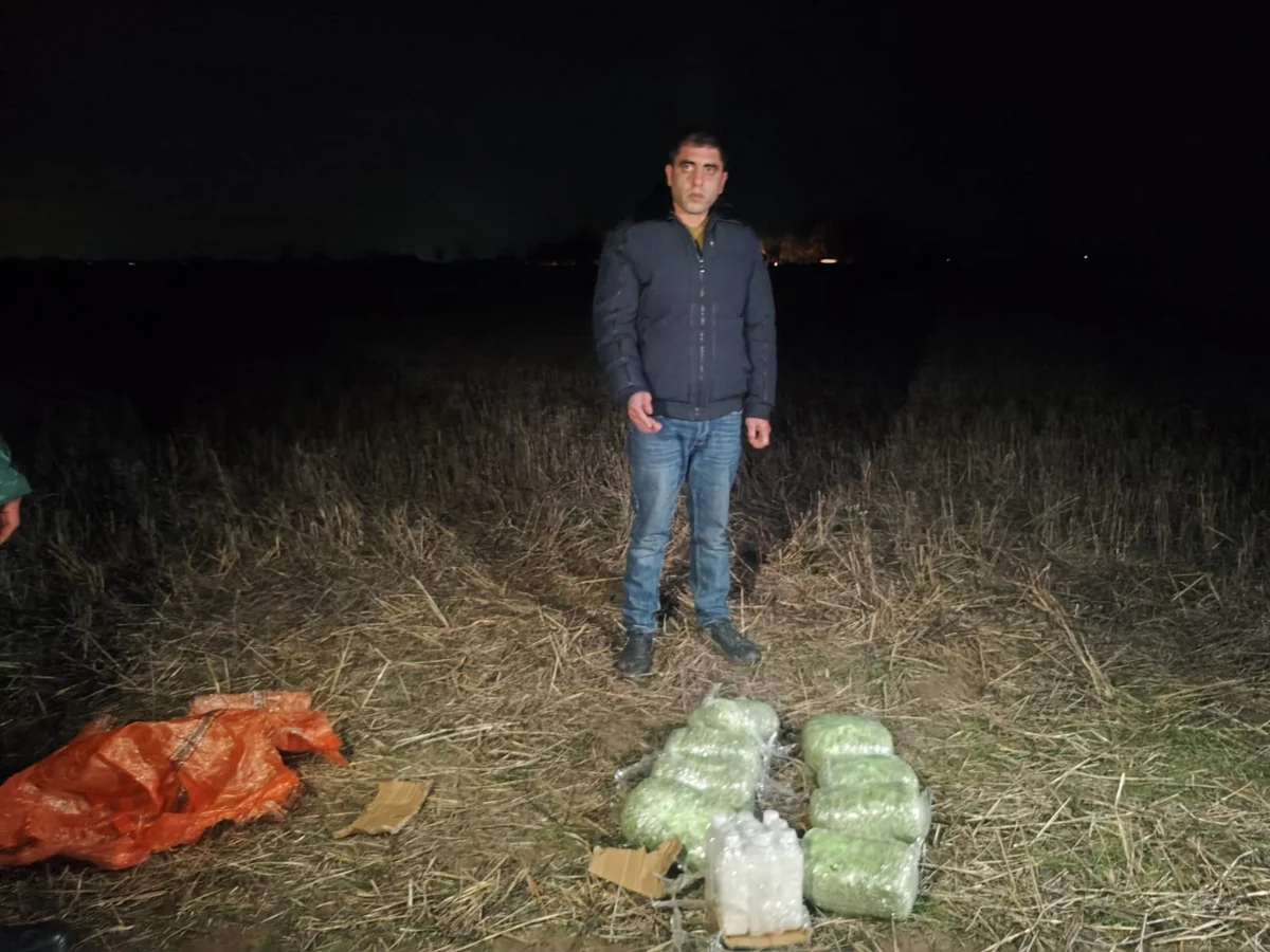 İrandan Azərbaycana 32 kiloqram narkotik vasitənin keçirilməsinin qarşısı alınıb
