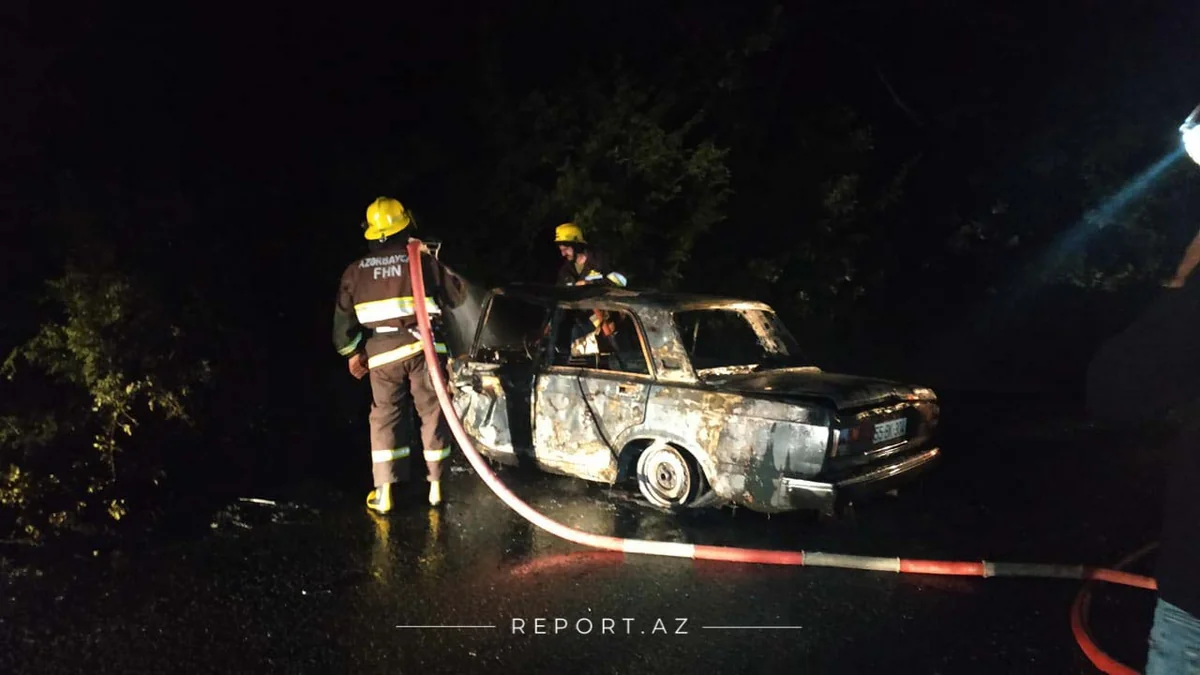 Şəkidə iki avtomobil toqquşub, xəsarət alanlar var