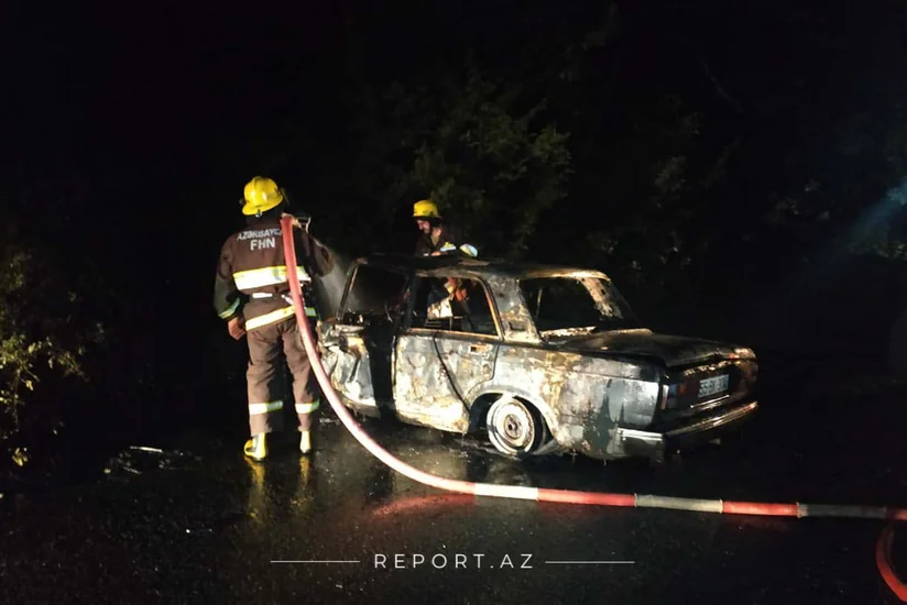 Şəkidə iki avtomobil toqquşub, xəsarət alanlar var