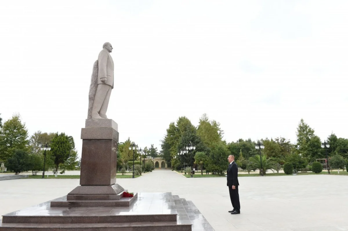 Prezident İlham Əliyevin Masallı rayonuna səfəri başlayıb
