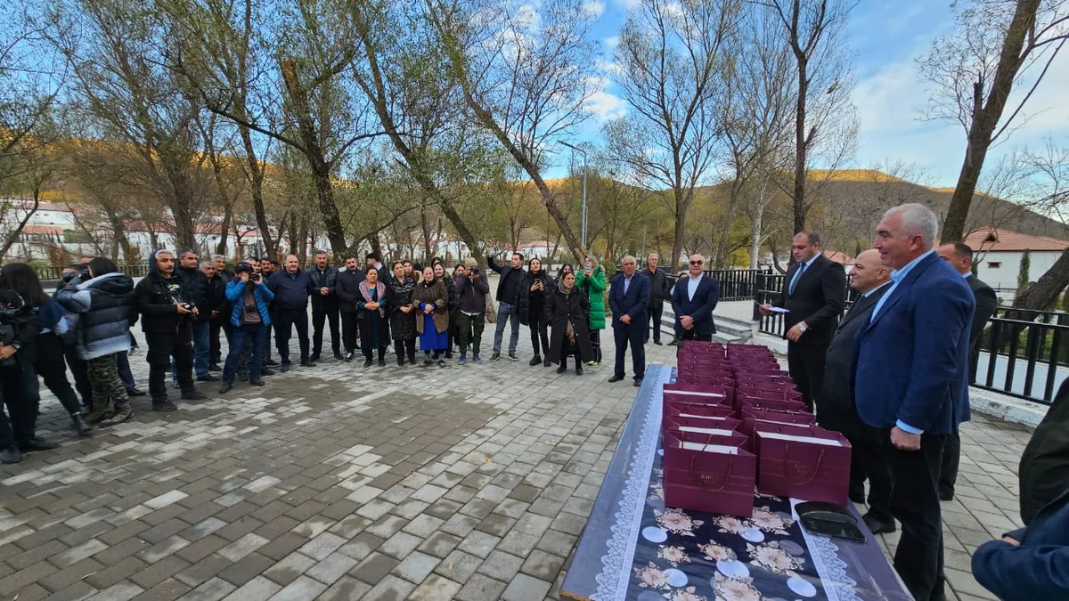 Zabux kəndində daha 25 ailəyə evlərin açarları təqdim olunub - YENİLƏNİB-3