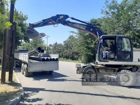 Yevlaxın bir neçə yaşayış massivinə içməli su çəkilir