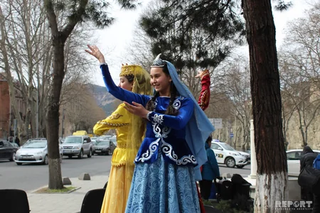 Tbilisidə Novruz bayramı təntənə ilə qeyd olunub