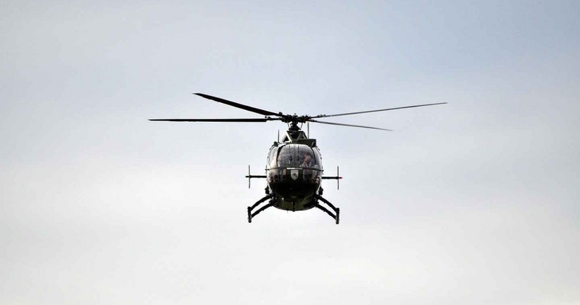 Hindistanda helikopter qəzaya uğrayıb, ölənlər var