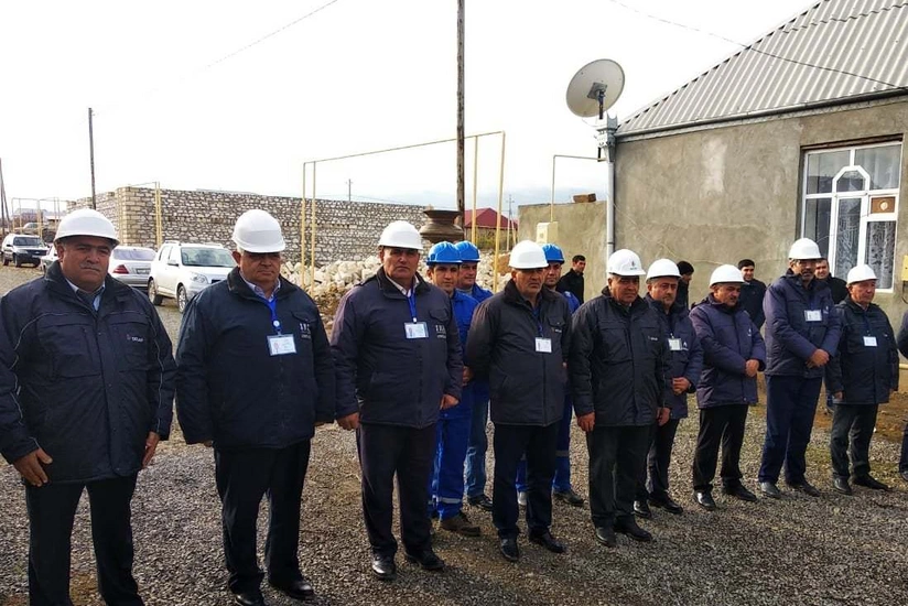 Şəmkirdə 342 fərdi yaşayış evinə qaz verilib