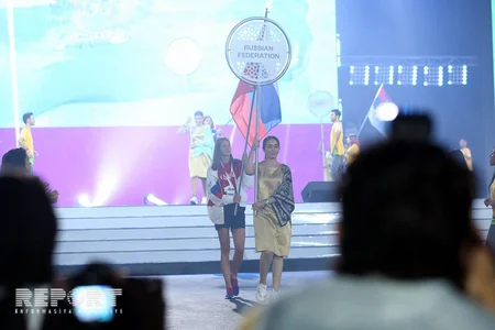 Bakı-2019 XV Avropa Gənclər Yay Olimpiya Festivalının bağlanış mərasimi keçirilib - CANLI YAYIM - FOTOREPORTAJ