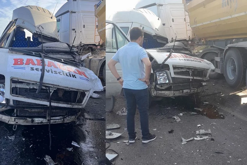 Türkiyədə ağır yol qəzası olub, 4 nəfər ölüb, 8 nəfər yaralanıb