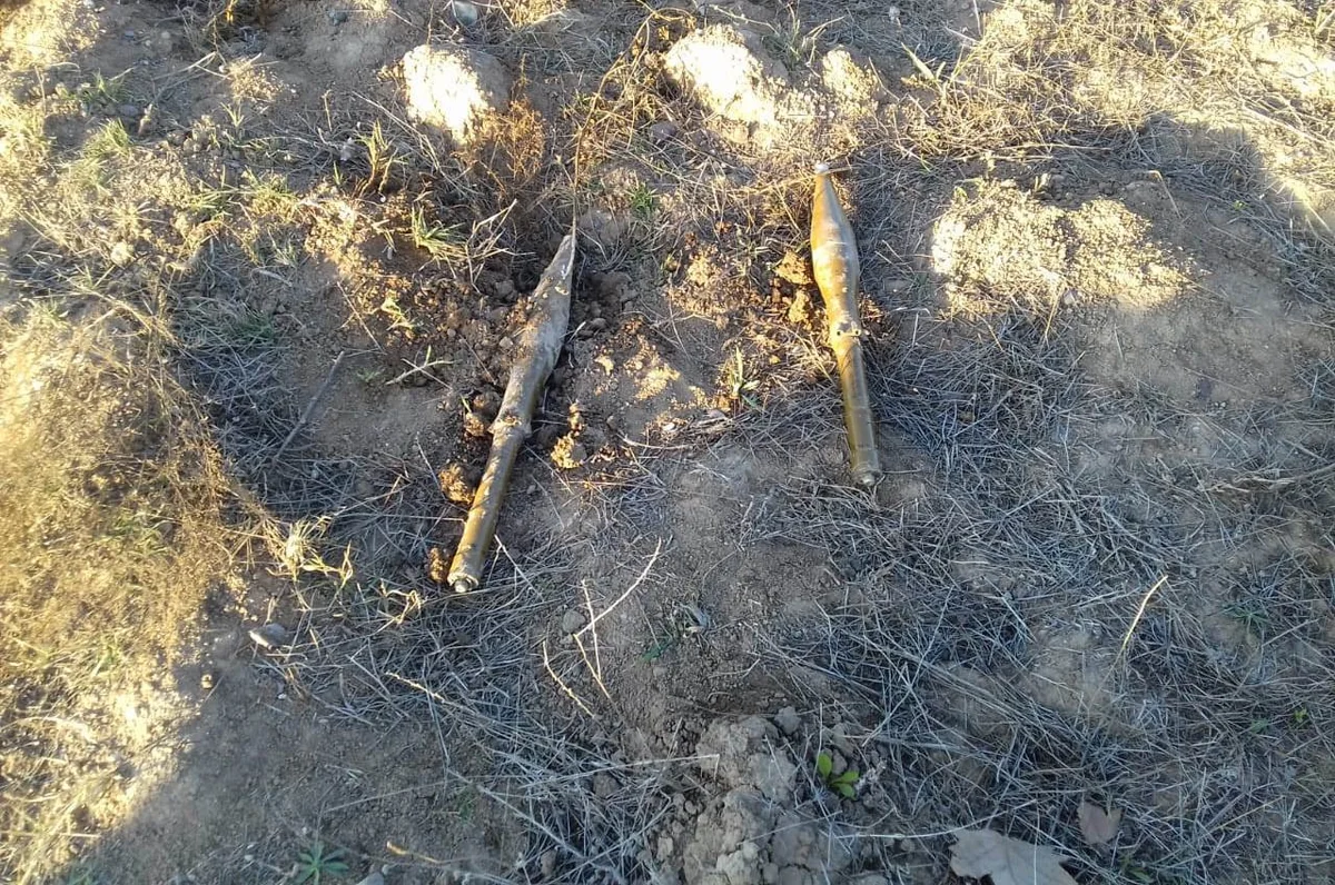 Xocavəndin 500 ailəlik qəsəbə ərazisində 2 ədəd raket tapılıb