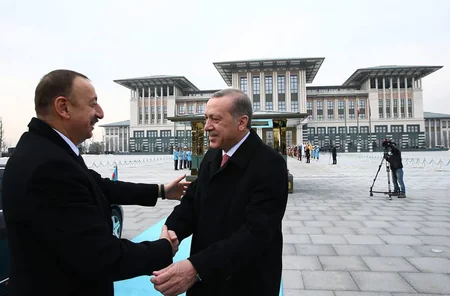 ​Azərbaycan Prezidentinin Ankarada rəsmi qarşılanma mərasimi olub