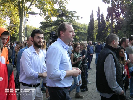 Tbilisidə marixuana festivalının təşkilatçısı saxlanılıb - FOTO
