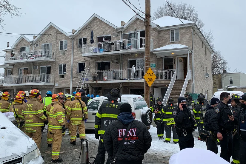 В Нью-Йорке произошел взрыв газа