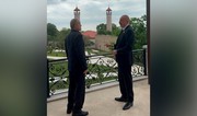 İlham Əliyev Məsud Pezeşkianı Şuşa şəhəri ilə tanış edib
