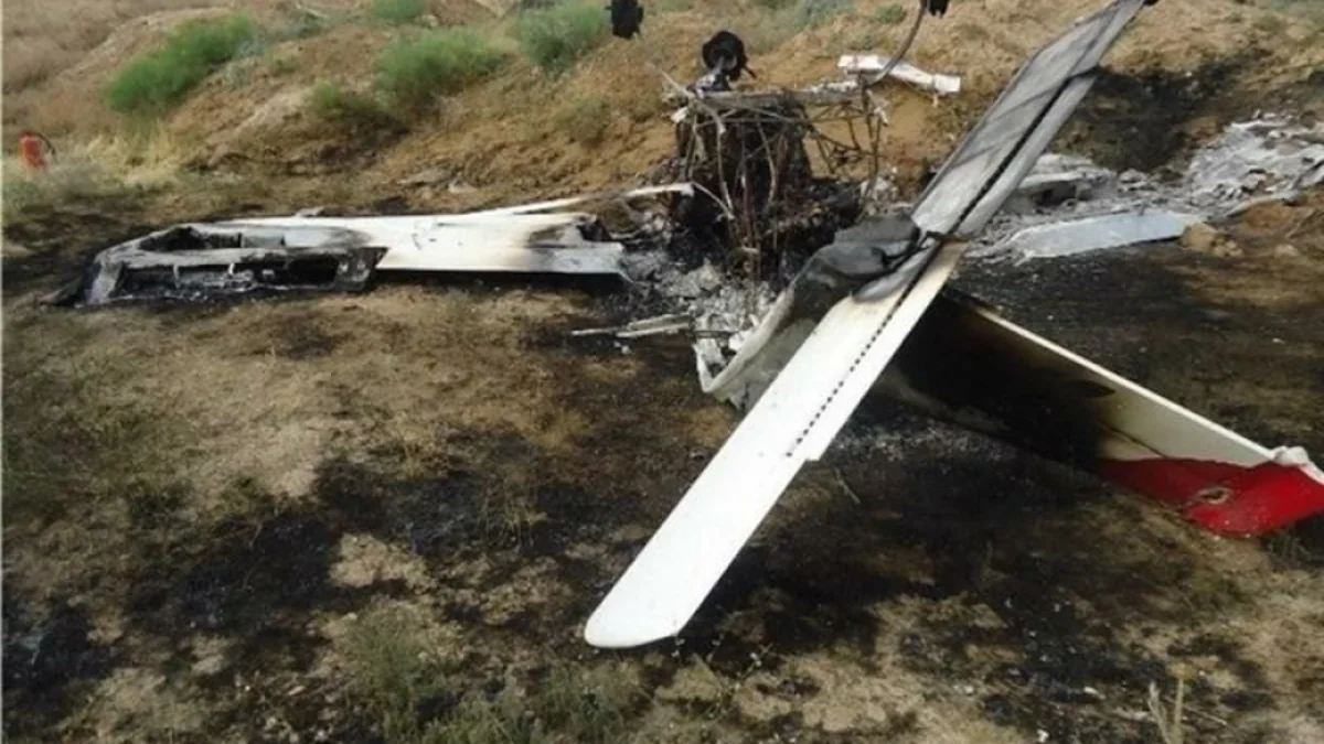 В Иране разбился учебный самолет, погибли 3 человека