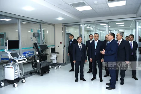 Mərkəzi Neftçilər Xəstəxanasının Anesteziologiya, reanimasiya və intensiv terapiya şöbəsi əsaslı təmir olunub
