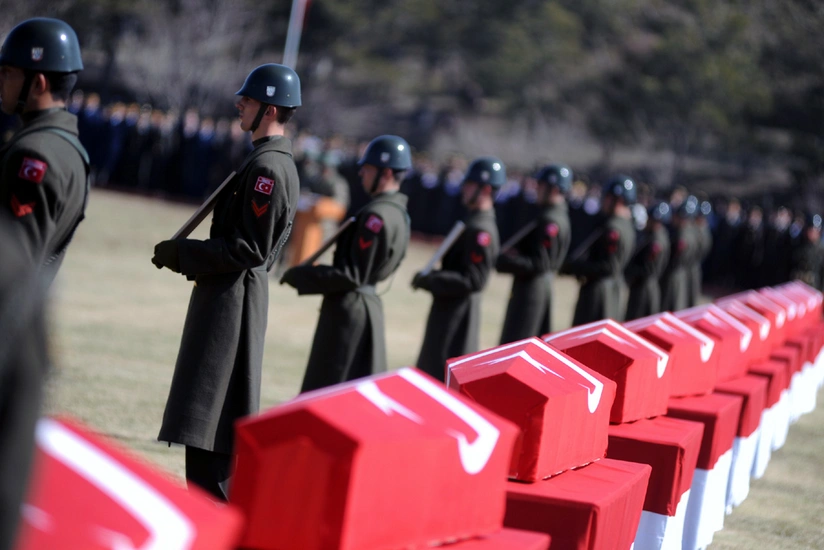 Turkish serviceman martyred in Syria