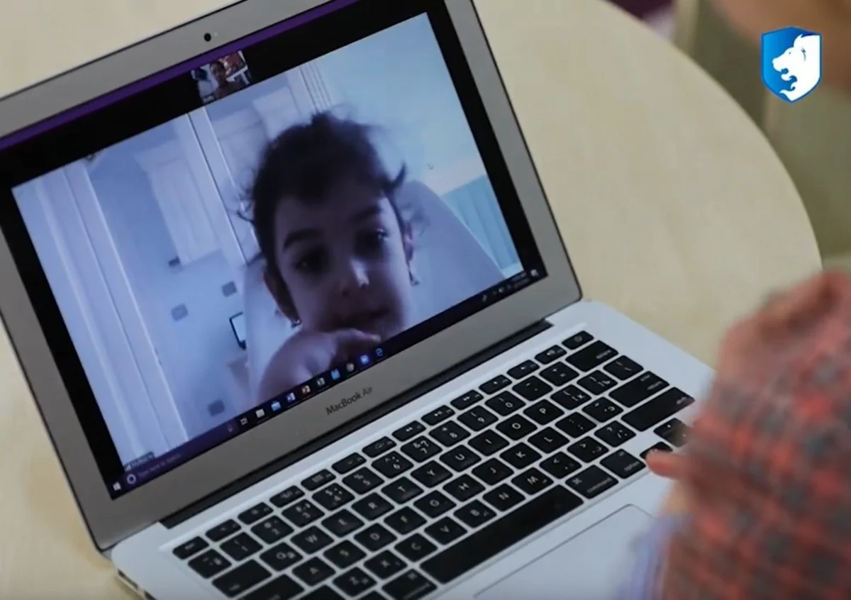 “Azerbaijan British College”də distant tədris belə keçirilir - VİDEO