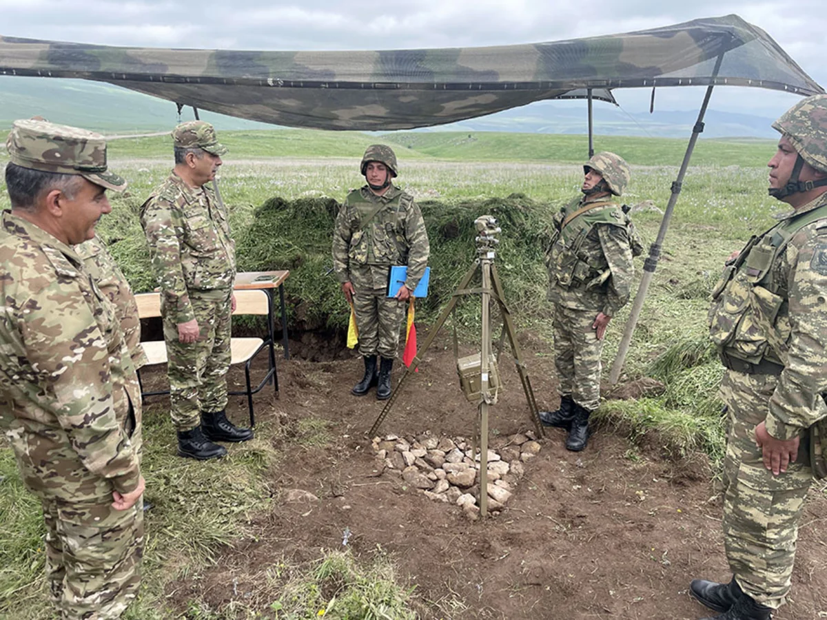 Command-staff exercises held in liberated territories