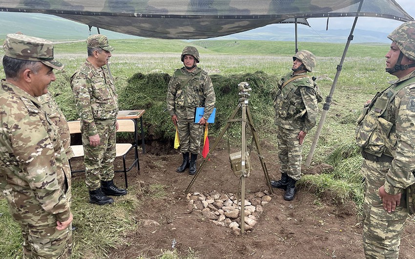Command-staff exercises held in liberated territories