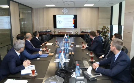 Xəzər Dəniz Gəmiçiliyində Rusiya şirkətləri ilə görüş keçirilib